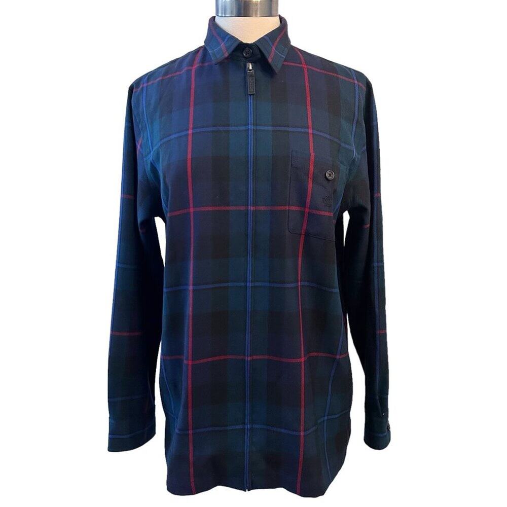 LAUREN RALPH LAUREN Plaid Jacket L